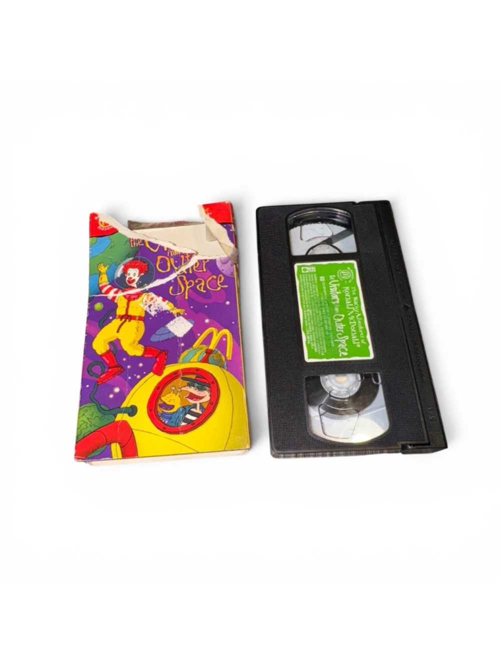 McDonald's The Wacky Adventures of Ronald McDonald VHS Tape 1999